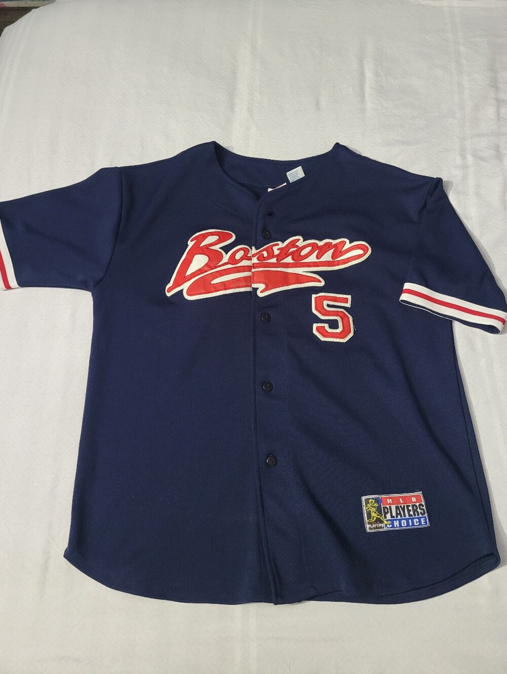 Boston Red Sox MLB #5 Nomar Garciaparra Jersey